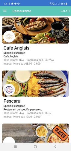Software solution for Food Delivery Platform