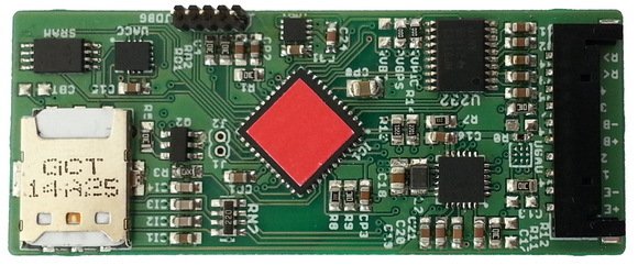 compact embedded hardware bike security